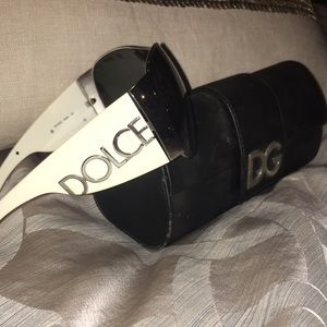 Dolce & Gabbana White Sunglasses